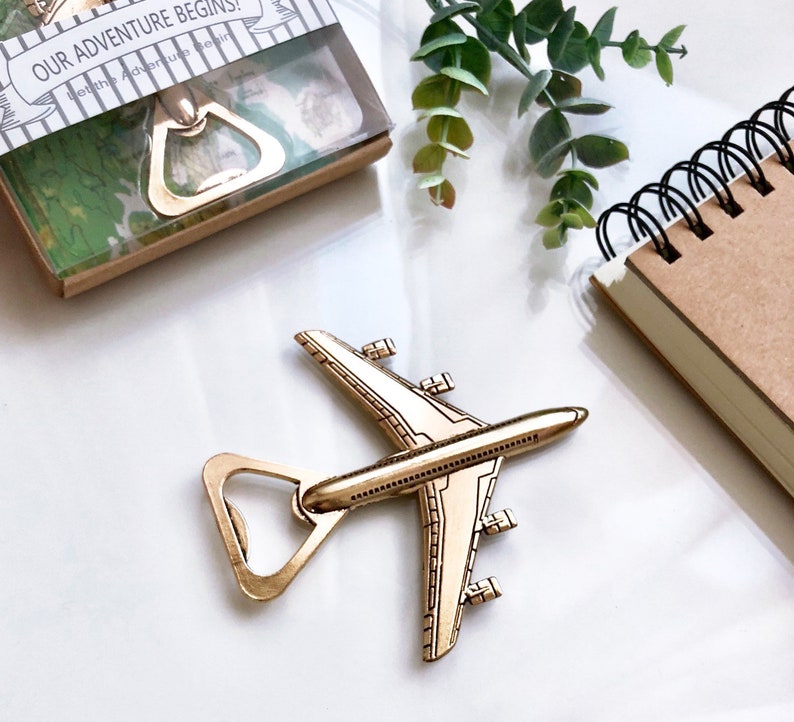 30 Pcs Airplane Wedding Gifts For Guests As Bottle Opener Etsy