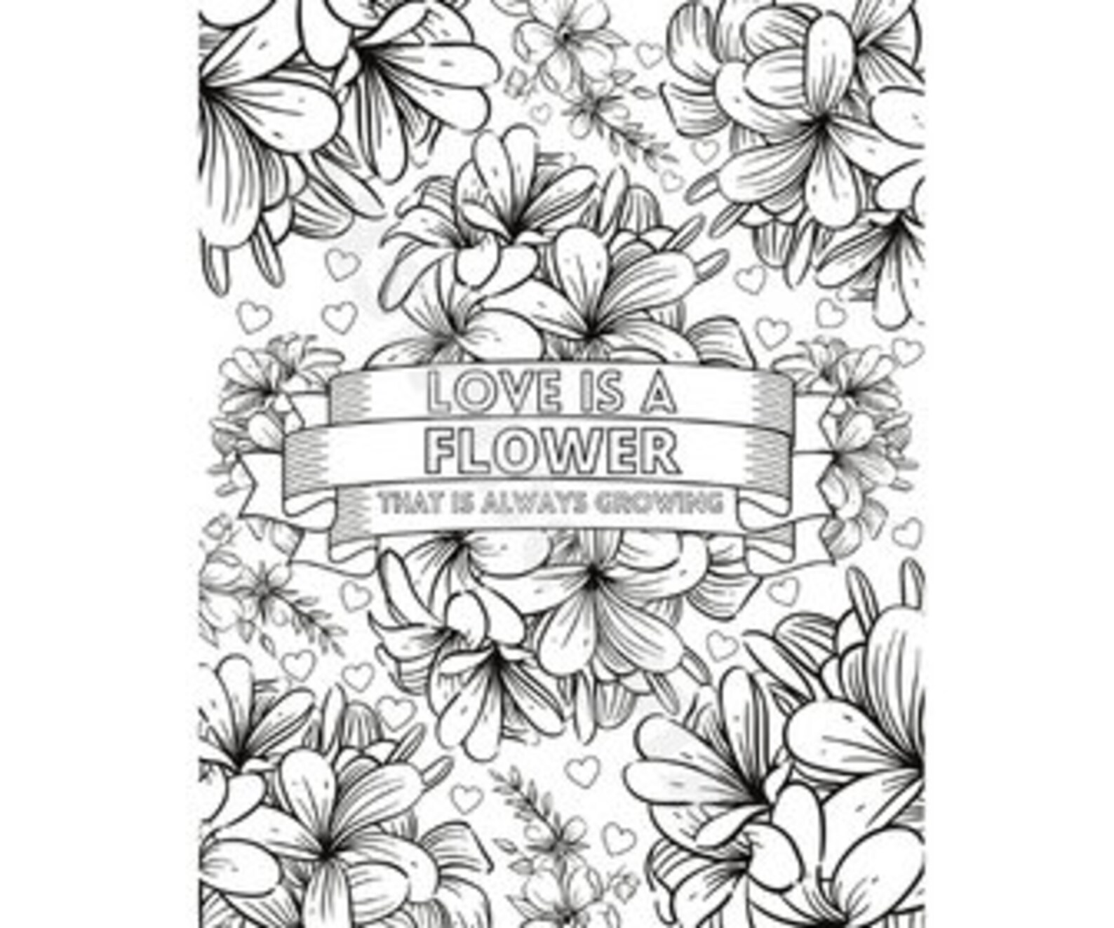 Printable Coloring Page, Coloring Pages for Adults, Kids Coloring Page