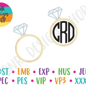 Wedding Embroidery Designs for Machine, Monogram Embroidery Design Wedding, Bride Embroidery File Trendy, Embroidery Designs for t-shirts