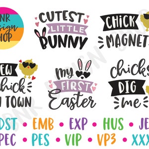 Easter Embroidery Designs for Kids, Easter Embroidery File for Shirts, Kids Embroidery Designs for Boys, Easter Embroidery Pattern