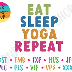 Gym Embroidery Designs for Machine, Yoga Embroidery Download, Fitness Embroidery Design for Hats, Trendy Embroidery Files for Machine