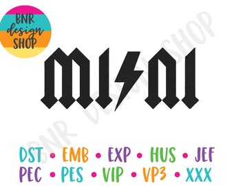 Mini Embroidery Designs Kids, Cool Embroidery Designs Mini, Kids Embroidery File, Trendy Embroidery File, Mama Mini Embroidery for Machines