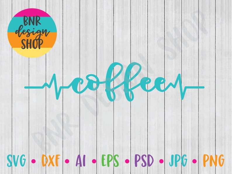 Download Coffee Svg Coffee Heartbeat Svg File Svg For Coffee Lovers Svg Cut File For Cricut Cutters Or Vinyl Craft Cutting Craft Supplies Tools Printing Printmaking Delage Com Br