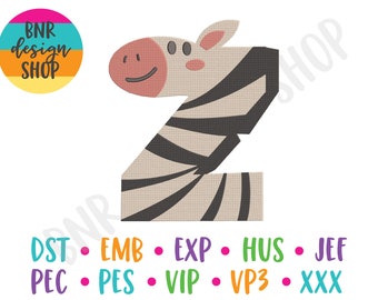 Letter Z for Zebra - Etsy Letter Z for Zebra - Etsy