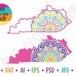 Download Kentucky Mandala SVG File Boho SVG Kentucky SVG Mandala ...