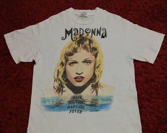 Vintage 90s MADONNA Rain Waiting Bad Girl Fever Erotica