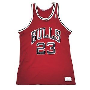 Vintage 1980&#39;s Michael Jordan Chicago Bulls Sand Knit Jersey Size M