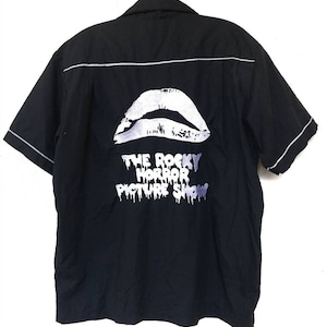 Vintage The Rocky Horror Picture Show movie Embroidery Workwear Shirt punk ghotic