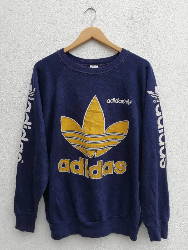 Adidas big logo sweatshirt Clearance