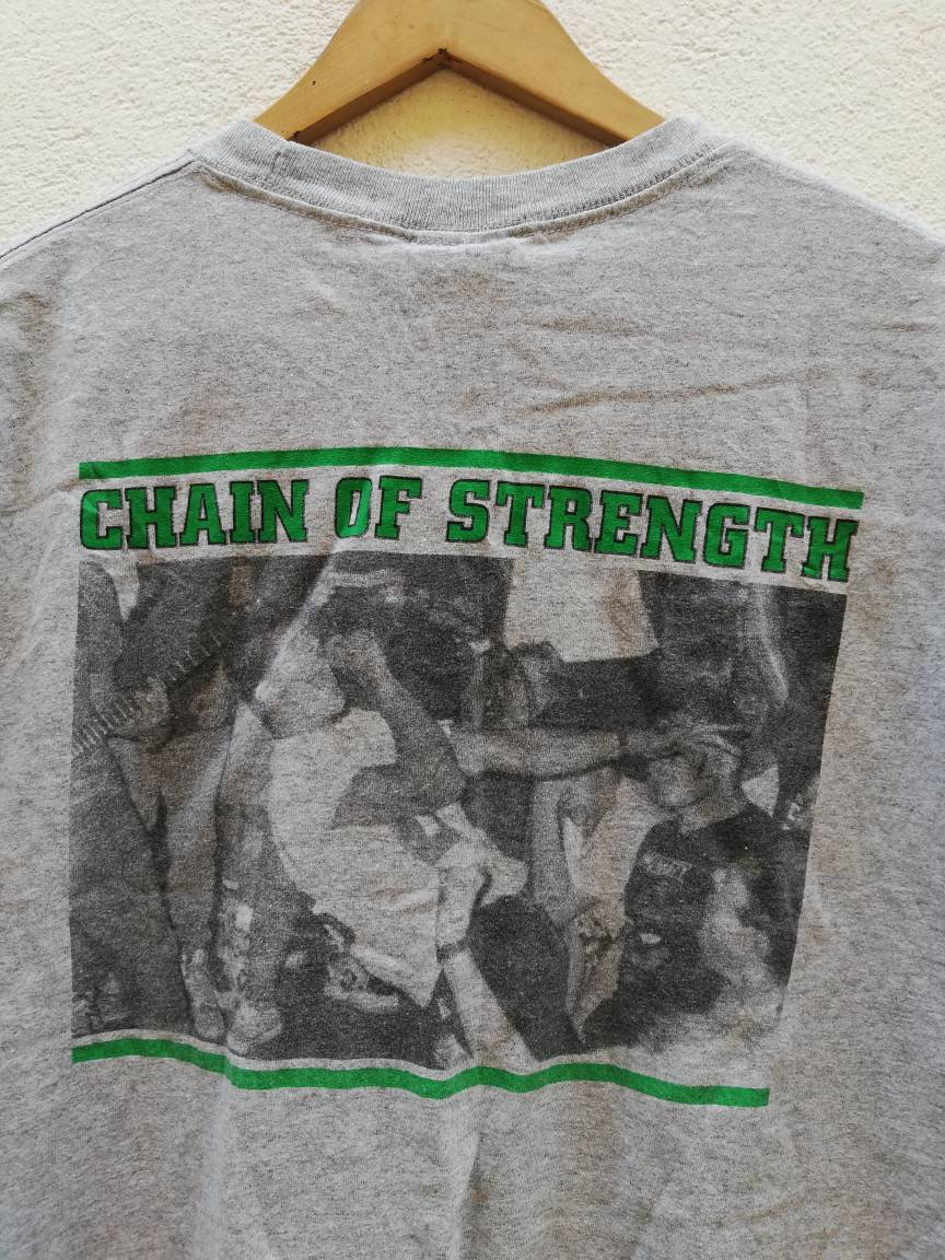 Vintage 90s Chain of Strength NYHC Hardcore Punk Rock T Vintage 90s Chain of Strength NYHC Hardcore Punk Rock T