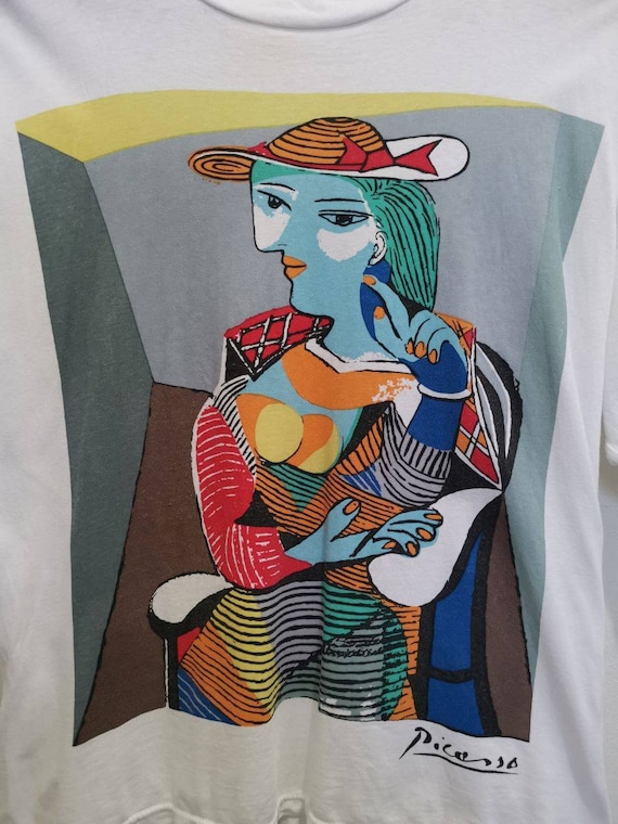 ヴィンテージ 1990年代 パブロ ピカソ 座る女性 1937年 絵画 アート 