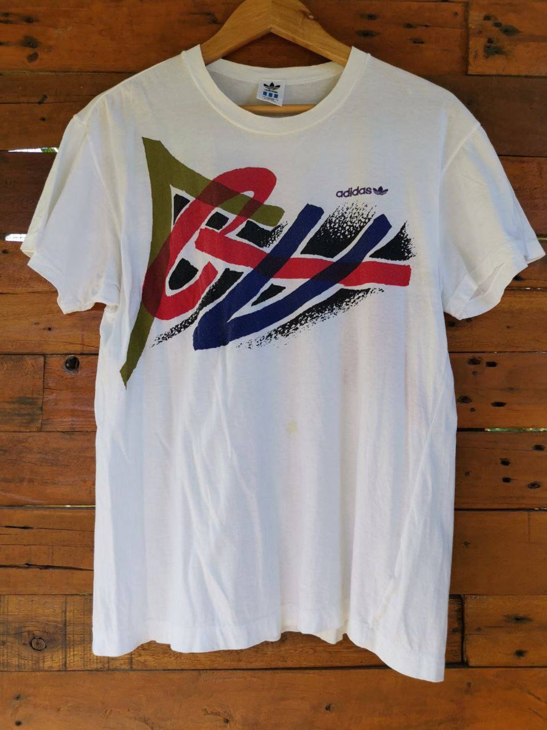 Vintage 90's Adidas Stefan Edberg T-shirt Tennis Atp Tour - Etsy