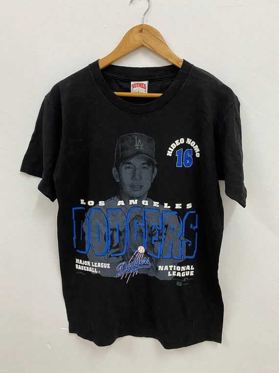 ヴィンテージ 1995 野茂英雄 ナツメグ MLB LAドジャース 90年代 T