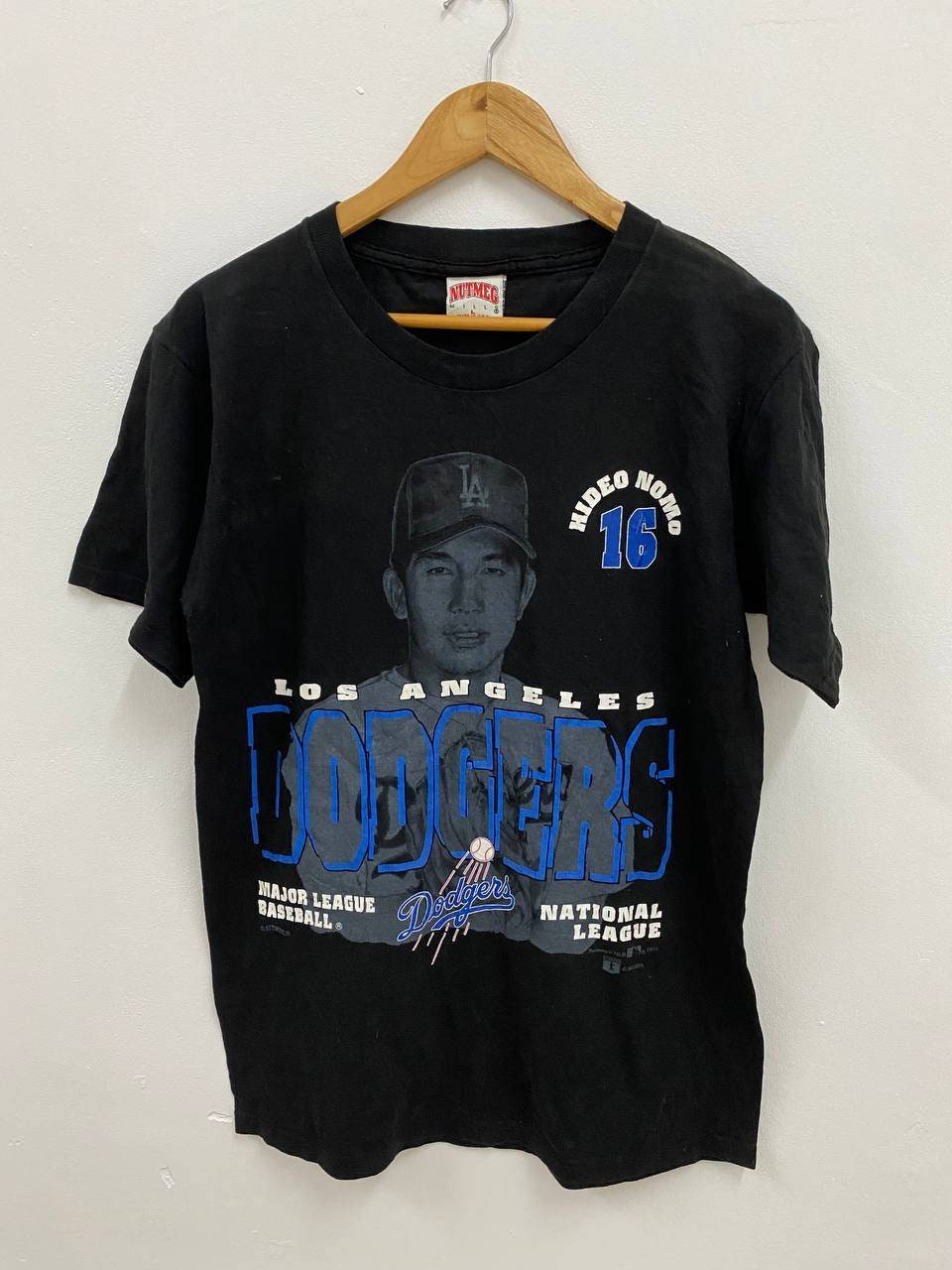 ヴィンテージ 1995 野茂英雄 ナツメグ MLB LAドジャース 90年代 T