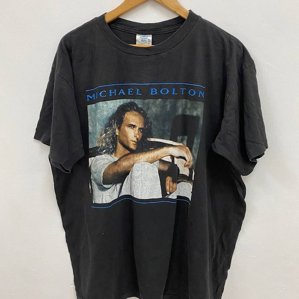 Vintage 1996 Michael Bolton Greatest Hits Tour T-shirt Sixe XL winterland