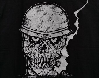 S.O.D. バンド Tシャツ 1997年製 ビンテージ S.O.D.Tシャツ (STORMTROOPERS OF DEATH) HELMET HEAD 正規品
