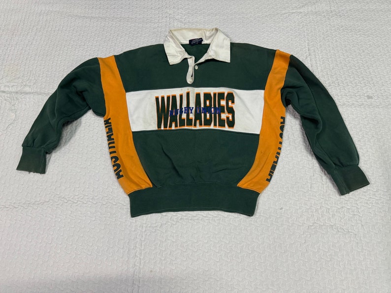 Vintage 1990s Canterbury Australia Rugby Union Wallabies AFRU national team image 2