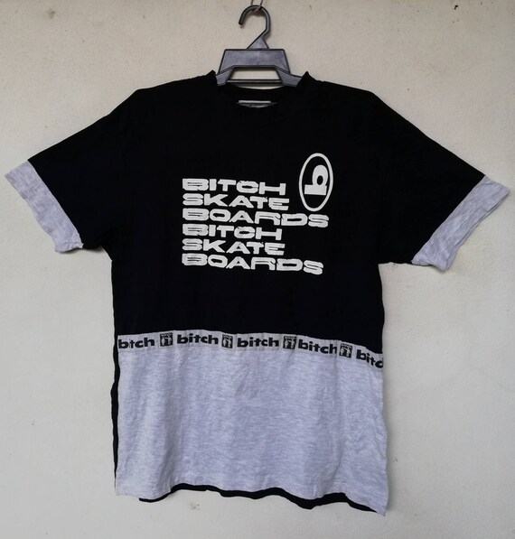 Buy Vintage 90's Bitch Skateboard T-shirt Surf Skate Punk Online