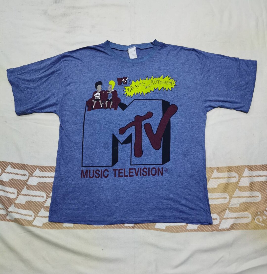 Vintage MTV 1994 Beavis and Butt-head Death Rock Butthead Noel