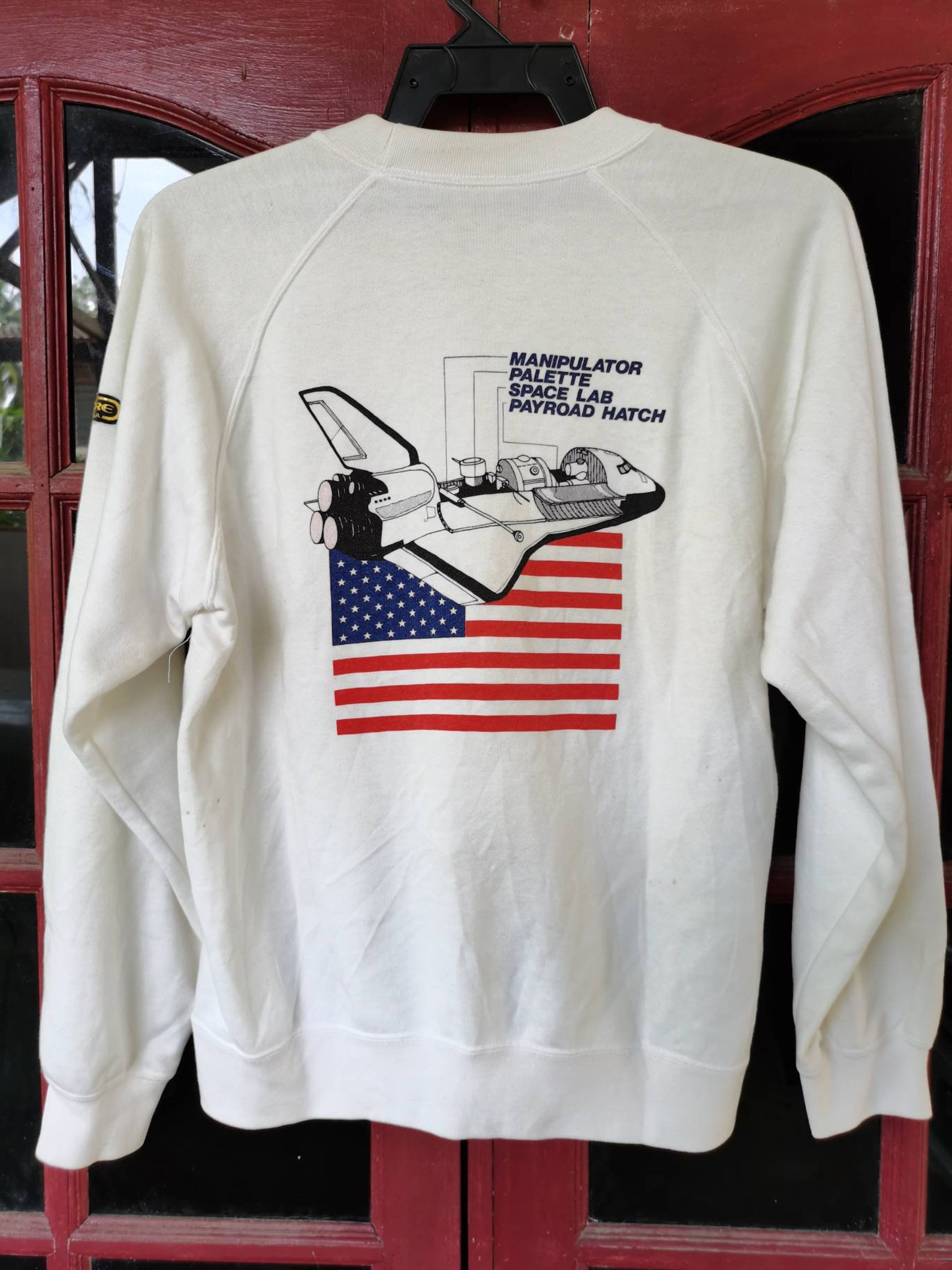 Vintage 80's NASA Kennedy Space Center Demetre Sweatshirt Space Shuttle ...