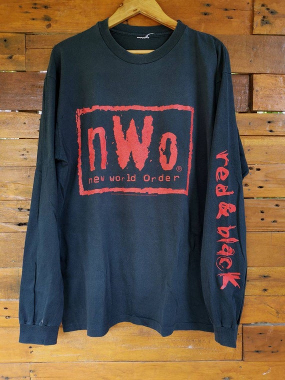 Vintage 1998 NWO // New World Order Red and Black