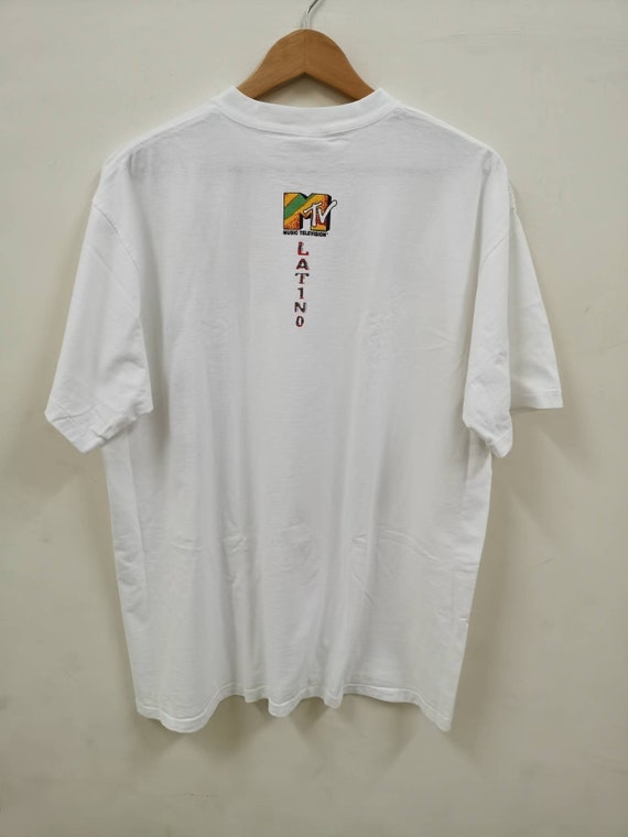 Vintage 1990's MTV Music Television Latino T-shirt Size XL - Etsy UK