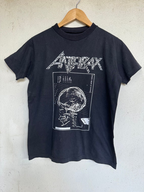 Anthrax Vintage T-シャツ Vintage 1993 Anthrax Sound of White Noise T-shirt Brockum Thrash