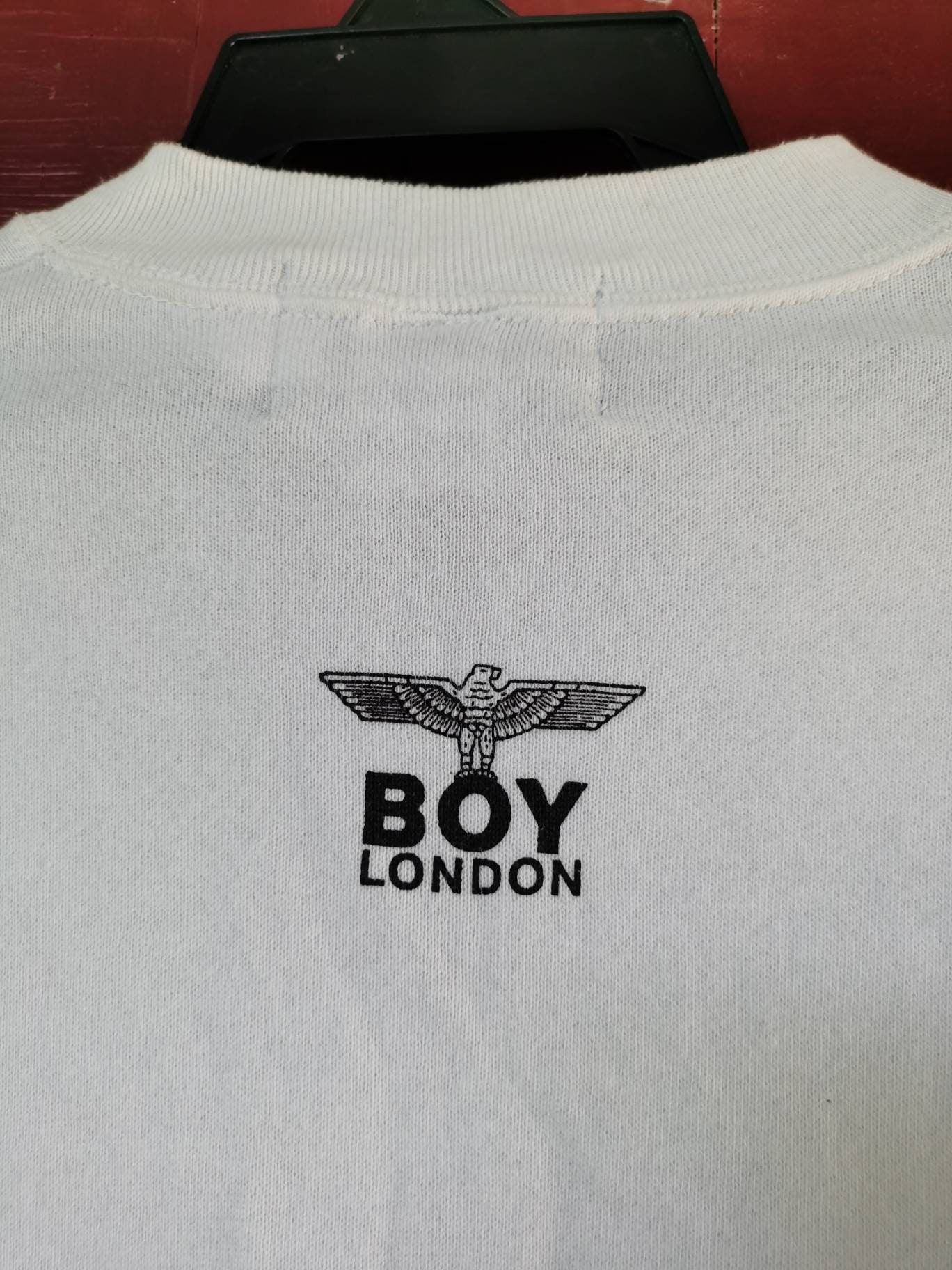 Vintage 80's Boy London Stephane Raynor Signature Sweatshirt Punk
