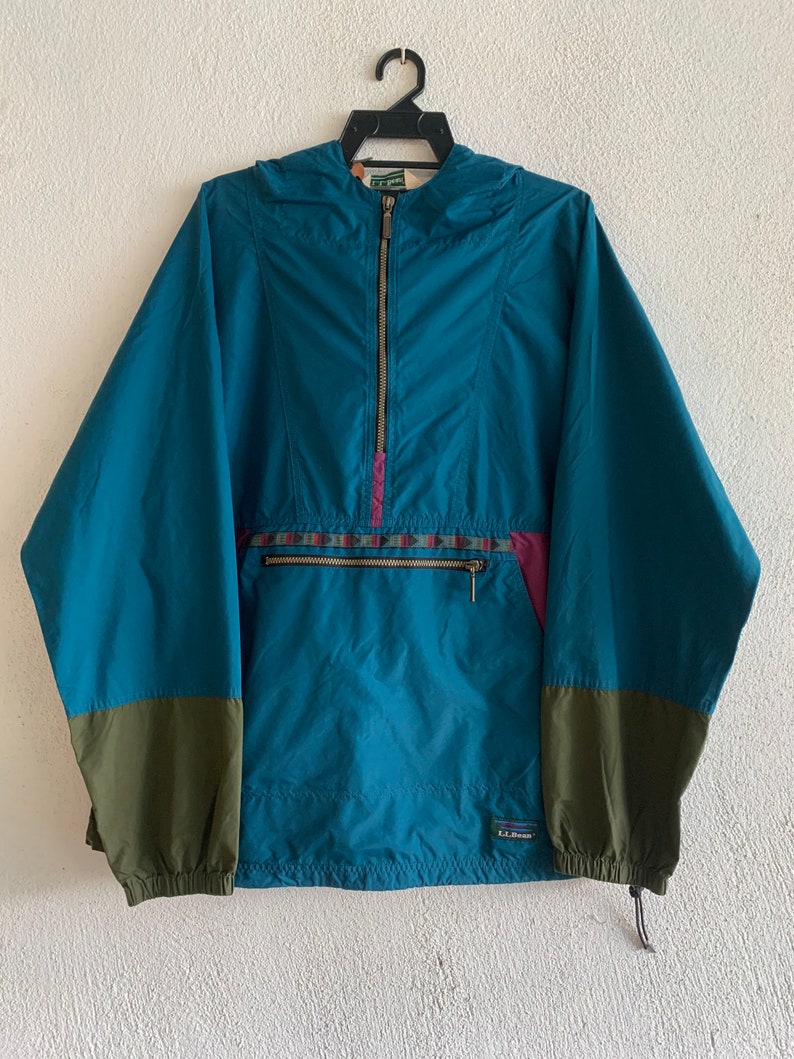 ll bean aztec windbreaker