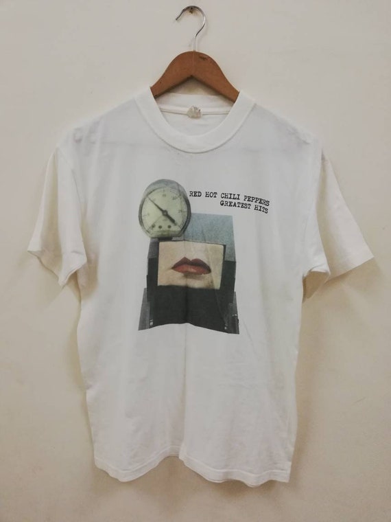 Vintage Red Hot Chili Peppers Greatest RHCP Hits Album Promo T