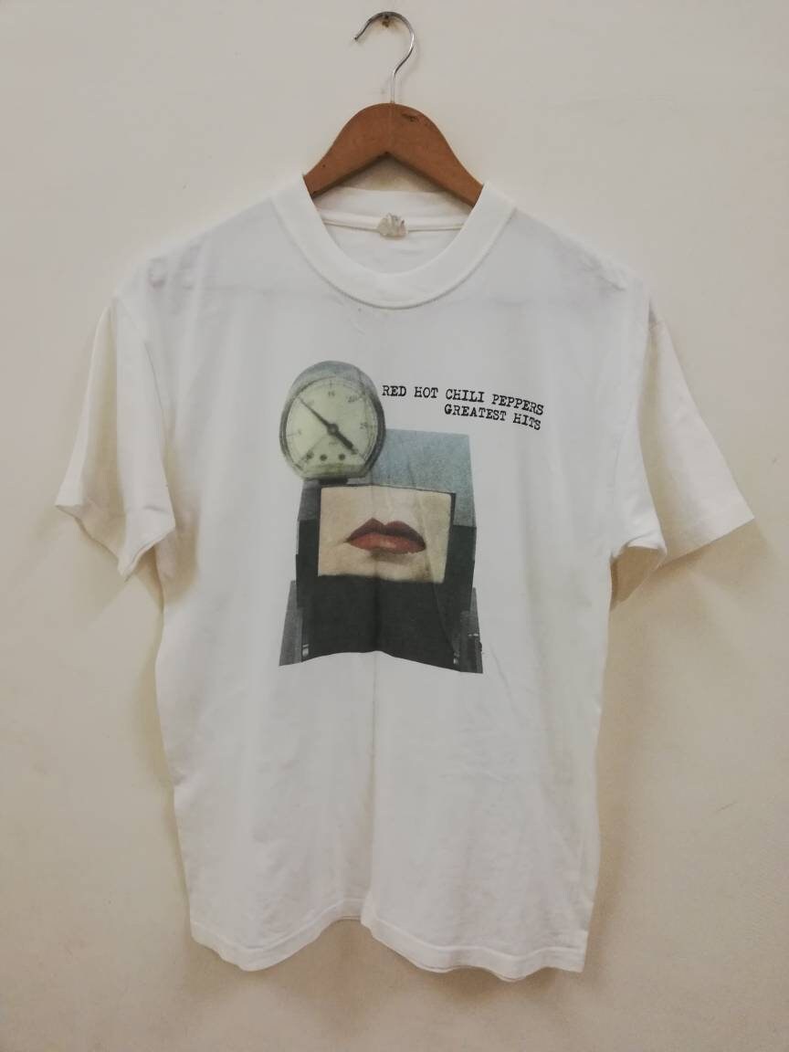 Vintage Red Hot Chili Peppers Greatest RHCP Hits Album Promo T