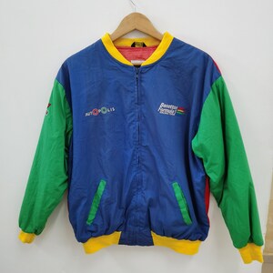ジャケット・アウター 90s Benetton f1 racing jacket Vintage 90's United Colors of Benetton Autopolis Formula One