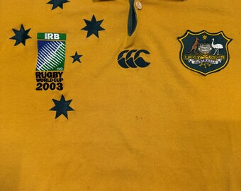 Maillot domicile WALLABIES Australie RUGBY World Cup 2003