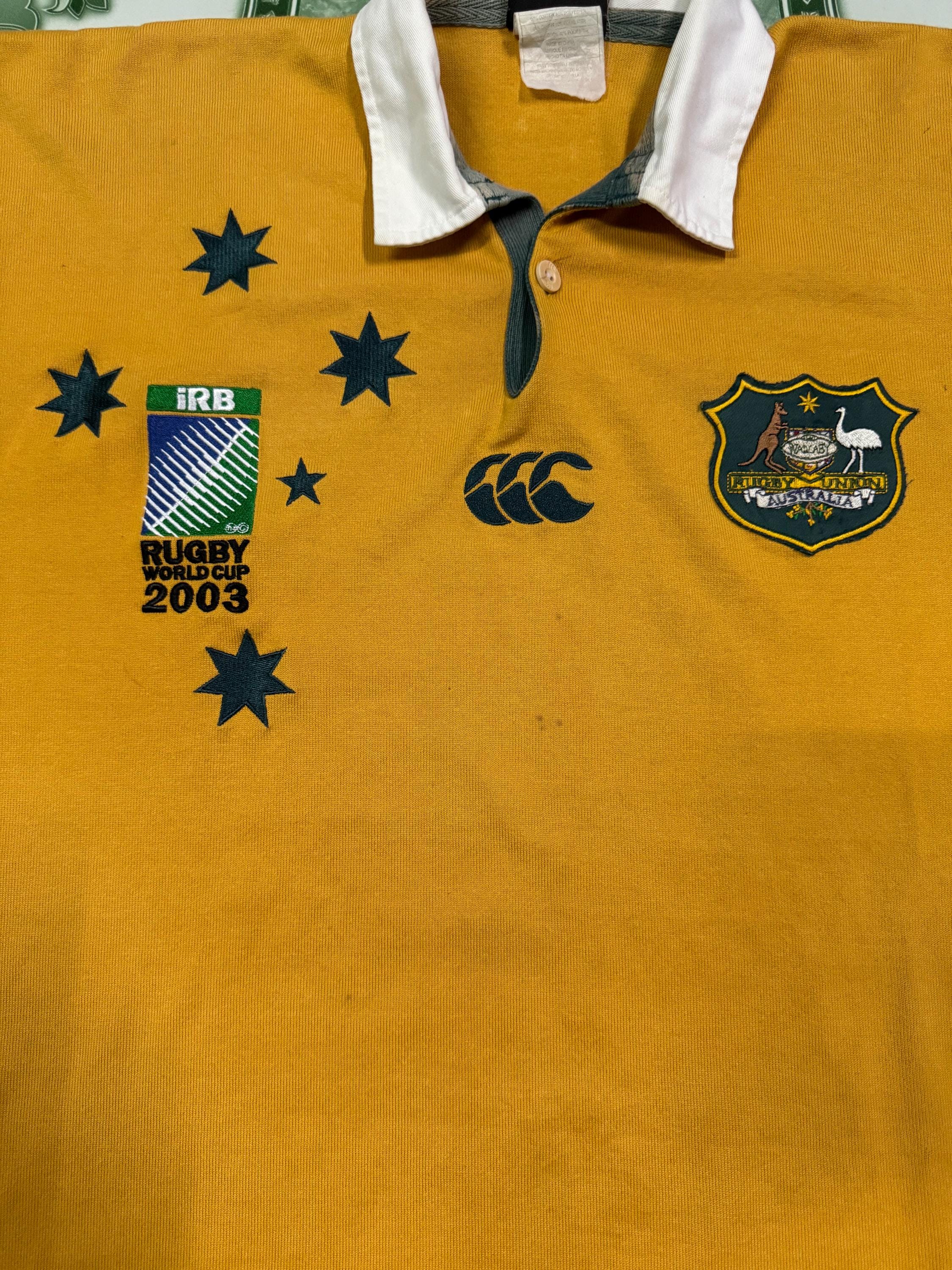 Vintage 2003 Canterbury Australia World Cup Wallabies National