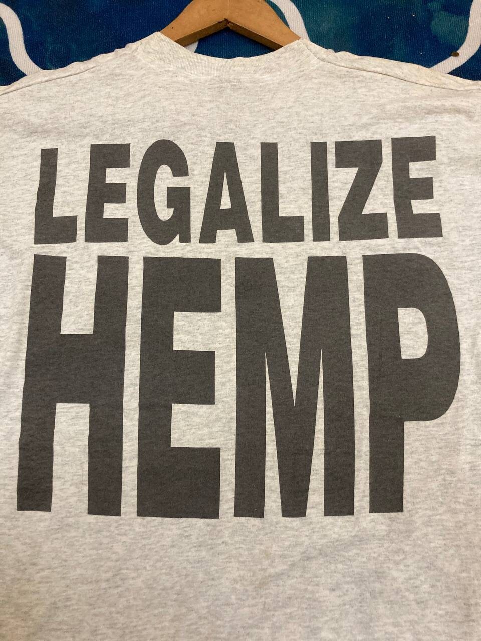 Vintage 90s Exit-13 Legalize Hemp Now T-shirt Size L