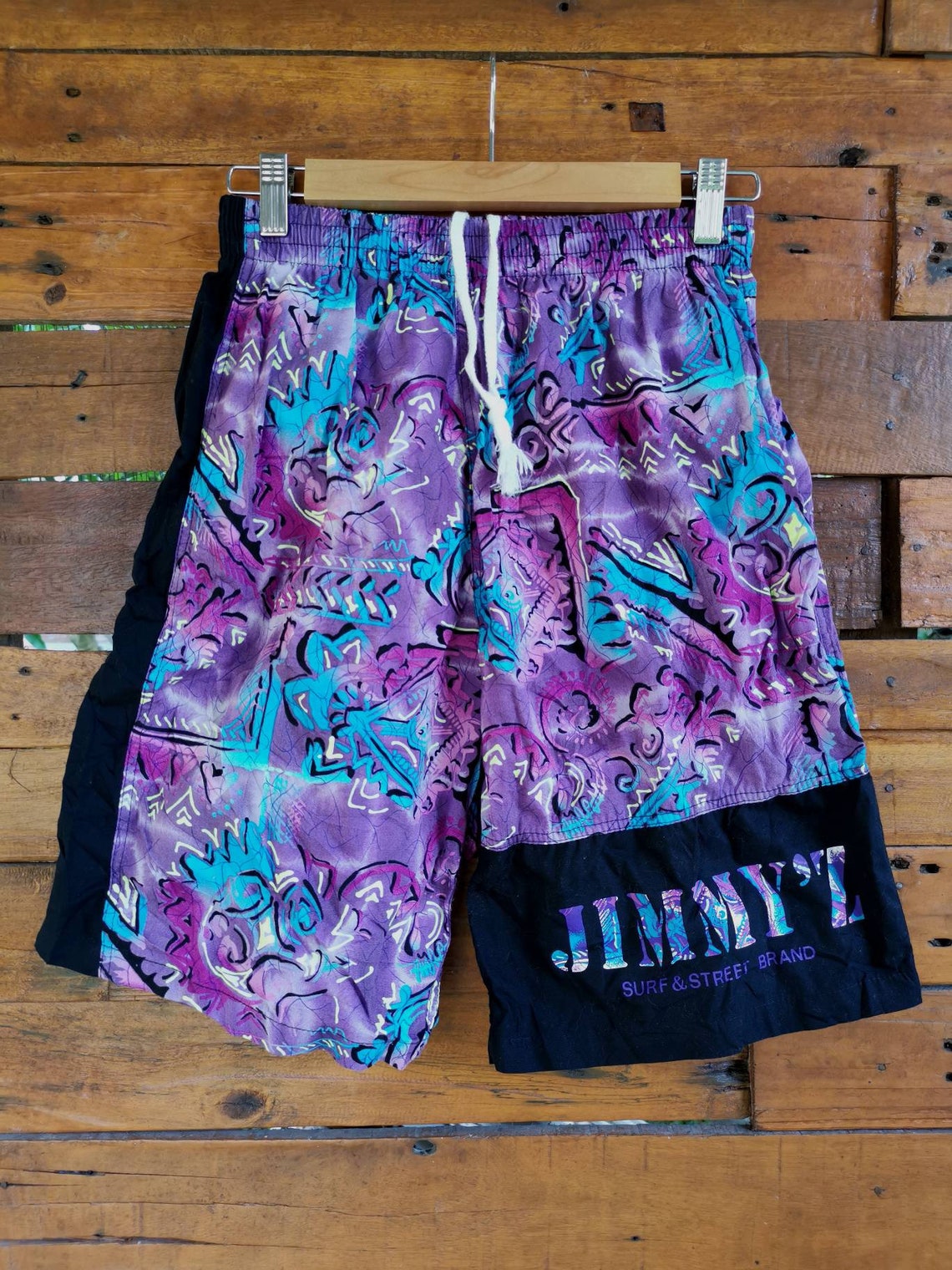 Vintage 1990's Jimmy'z Clothing Shorts surf skate | Etsy