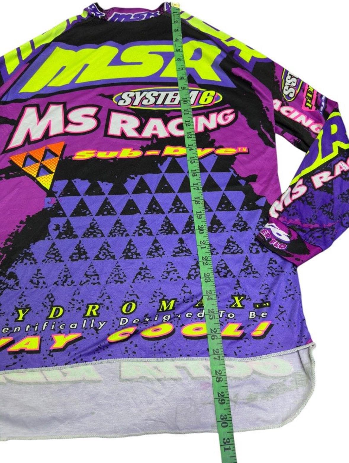 Vintage 1995 MSR MS Racing System 6 Motocross Jersey Size Medium