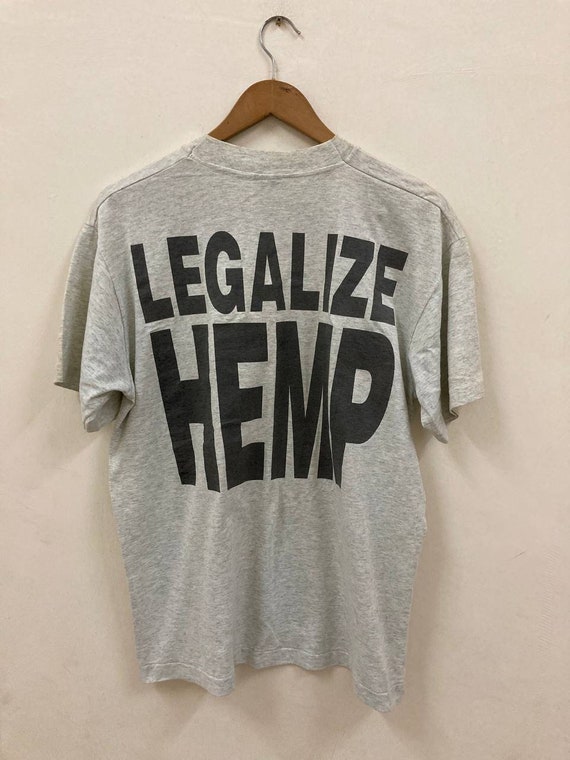 人気ランキング1位～（売れ筋商品） Legalize Exit-13 90s Vintage Hemp L Size T-shirt Now ミュージシャン