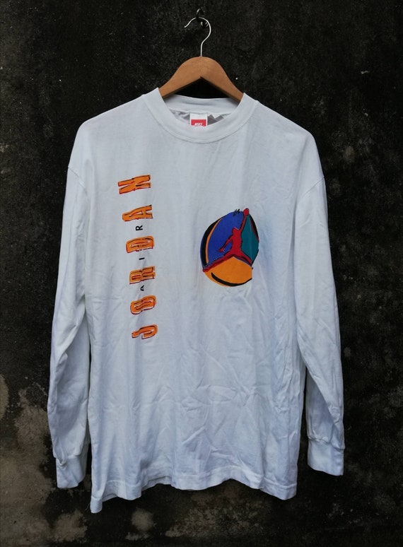 multi color nike shirt