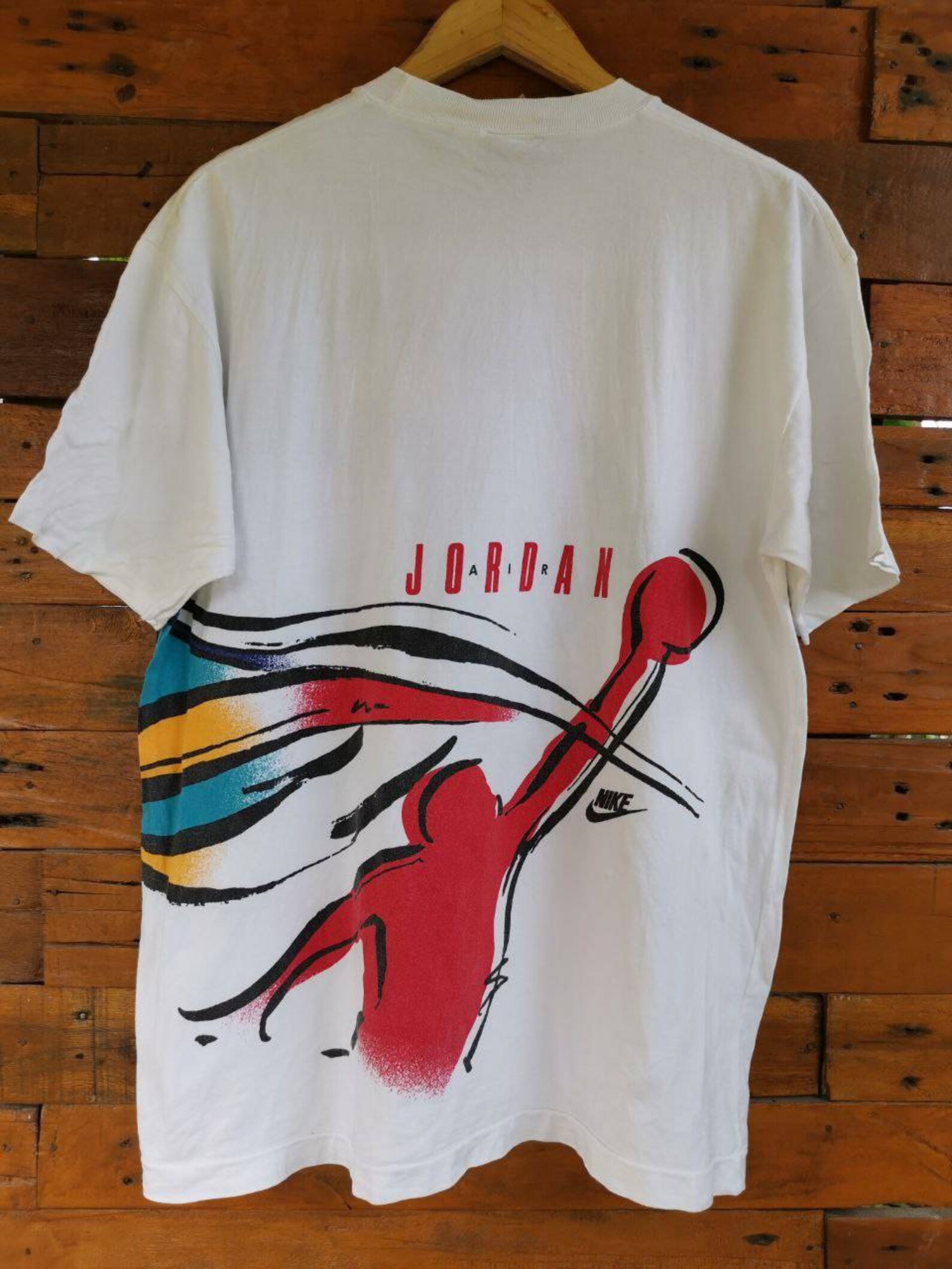 t shirt jordan multicolor