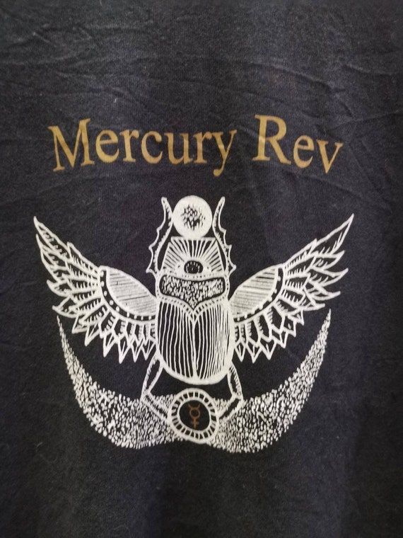 Vintage 1990's Mercury Rev T-Shirt Black M Size 90
