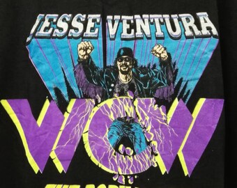 ジェシー・ベンチュラWCWヴィンテージ 希少Tシャツ値下げ！ ジェシー・ベンチュラWCWヴィンテージ 希少Tシャツ