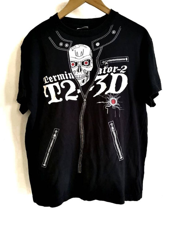 希少 美品 UNIVERSAL STUDIOS TERMINATOR 2 ターミネーター2 MADE IN