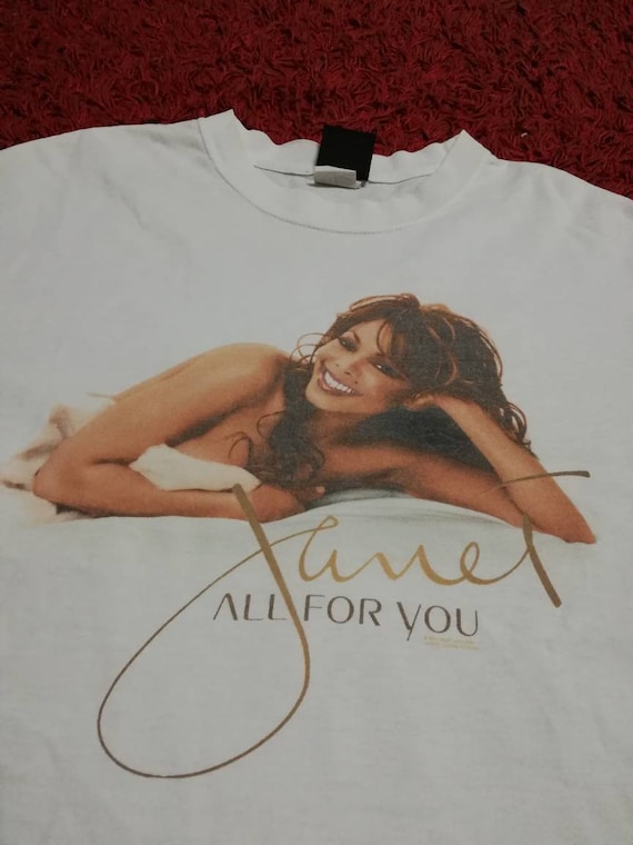 JANET JACKSON T shirt Rap R/&B Vintage 90/'s World Tour 93 Michael Jackson REPRINT