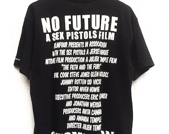 Vintage 90's NO FUTURE a Sex Pistols Film Directed by Julien