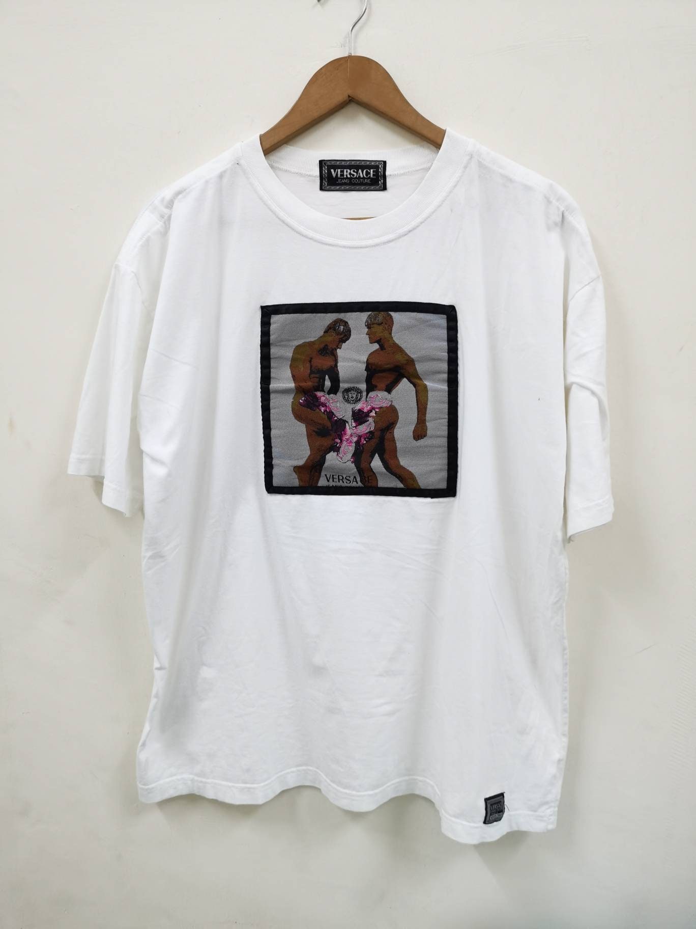 90s VERSUSプロモフォトTシャツVERSACE Bruce Weber | kensysgas.com