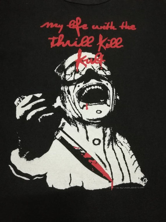 Vintage 1990's My Life With the Thrill Kill Kult T-shirt