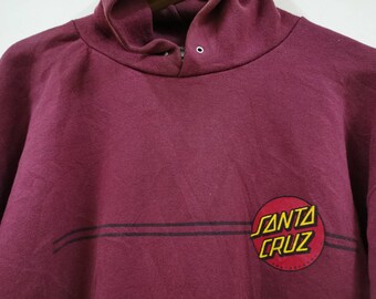 90sDOGTOWNスウェット Santa Cruz Powell zorlac Vintage 90s Santa Cruz Hoodie Skateboard Skate Powell Grey Colour