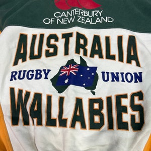 Vintage 1990s Canterbury Australia Rugby Union Wallabies AFRU national team image 4