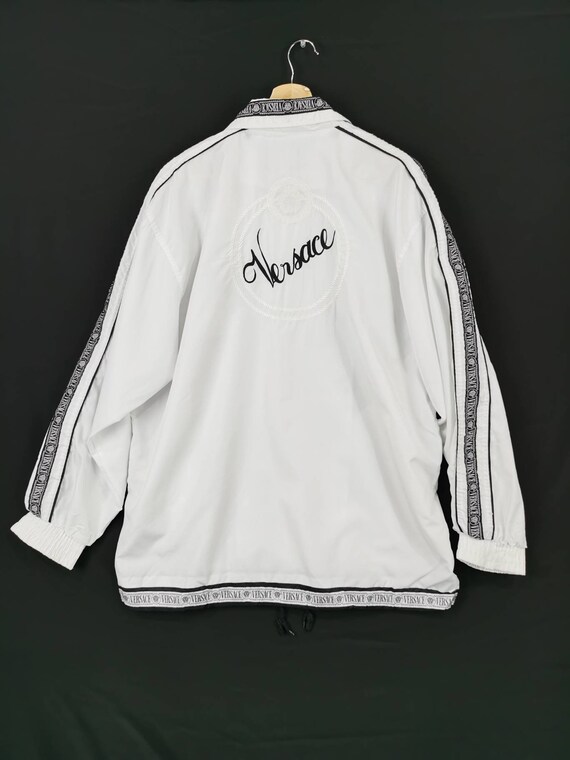 Vintage 1990's Gianni Versace Medusa Embroidered Logo
